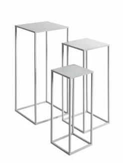 Lot de 3 sellettes porte-plantes VALLETTA 2-Haku New