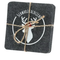 Lot de 4 sous-verres Schwarzwaldliebe FILZ-Cepewa Best