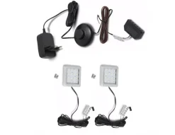 Lot de 2 spots LED ADUA