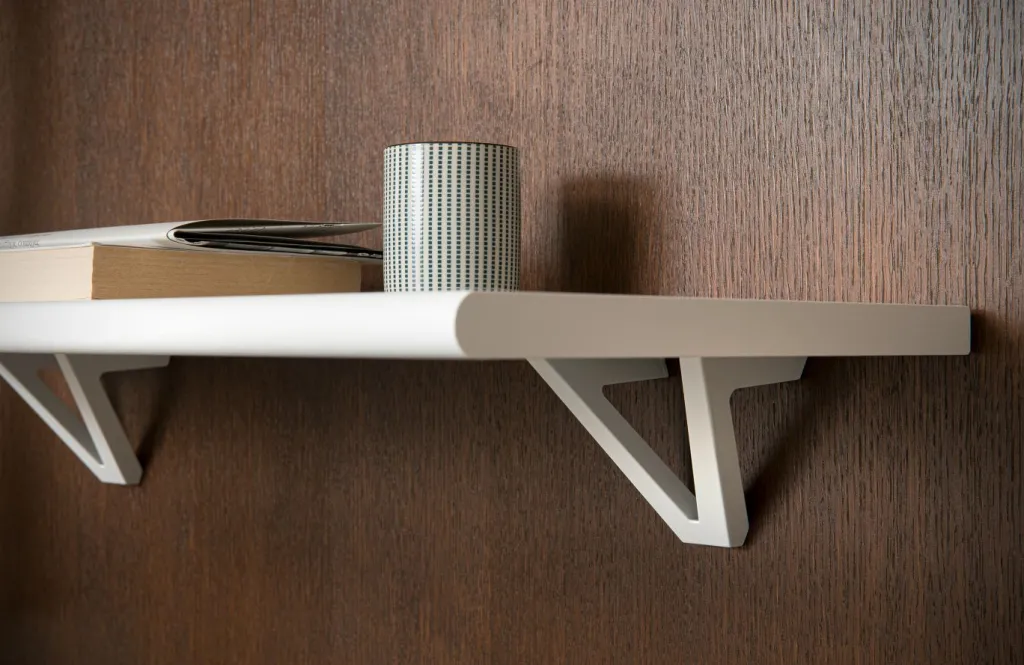 Lot de 2 supports pour étagère BEPI-Format Outlet