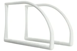 Lot de 2 supports pour étagère murale BIBLO250-Format Discount