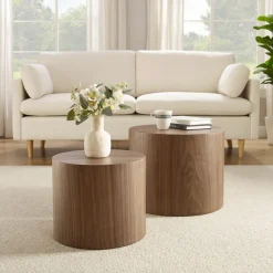 Lot de 2 tables basses 367612-Salesfever Hot