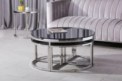 Lot de 5 tables basses C90-Euro Tische