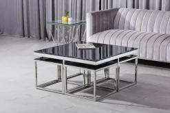 Lot de 5 tables basses C94-Euro Tische Clearance