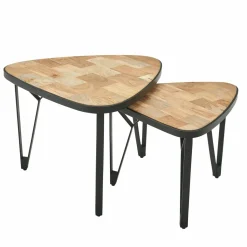 Lot de 2 tables basses DOI KIAULOM-Skyport Discount