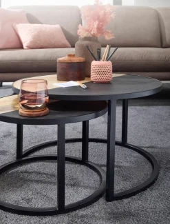 Lot de 2 tables basses DOI KIO RAI-MONG-Skyport Clearance