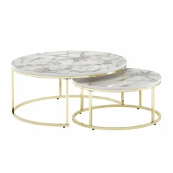 Lot de 2 tables basses LAM LUK KA-Skyport Hot