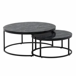 Lot de 2 tables basses LAM LUK KA-Skyport Sale