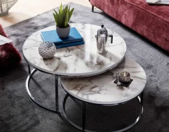 Lot de 2 tables basses LAM LUK KA