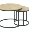 Lot de 2 tables basses LINDAU CT-Apollo Best