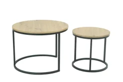 Lot de 2 tables basses LINDAU CT-Apollo Best