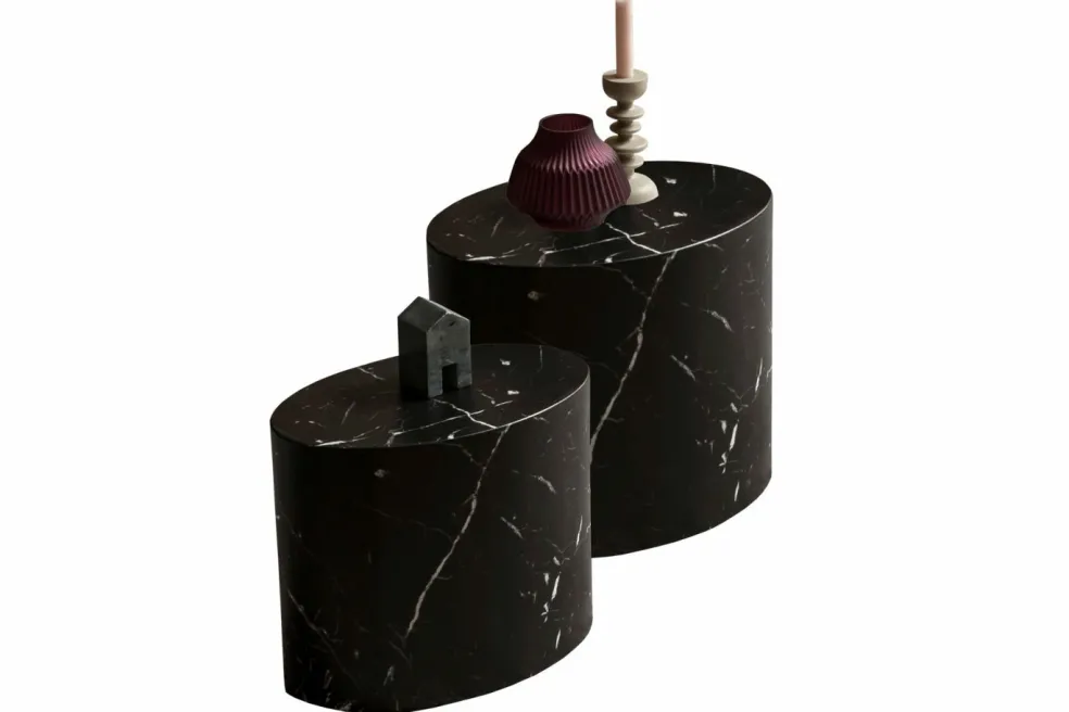 Lot de 2 tables basses TANGERANG