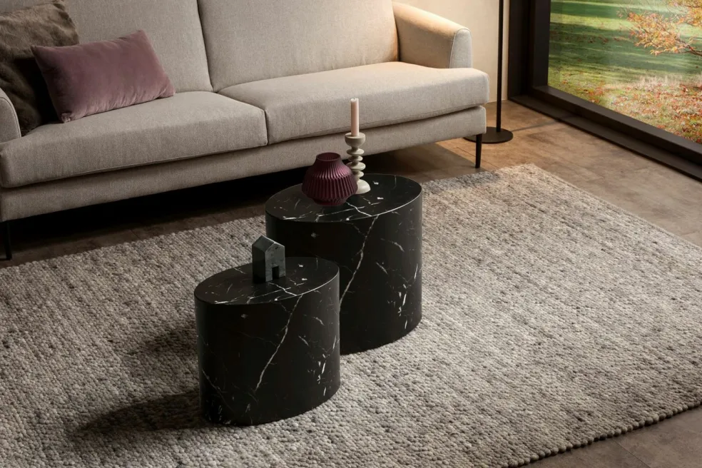 Lot de 2 tables basses TANGERANG