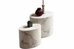 Lot de 2 tables basses TANGERANG-Salesfever Outlet