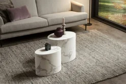 Lot de 2 tables basses TANGERANG-Salesfever Outlet