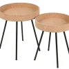 Lot de 2 tables d'appoint BARBENCON-Möbilia Hot