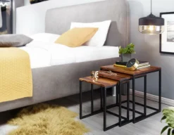 Lot de 3 tables d'appoint BURI RAM-Skyport Clearance