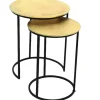 Lot de 2 tables d'appoint CATANIA-Concept Outlet
