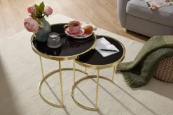 Lot de 2 tables d'appoint CHIANG RAI-Skyport Best