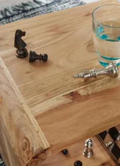 Lot de 2 tables d'appoint KRABI