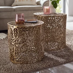 Lot de 2 tables d'appoint WARIN CHAMRAP-Skyport Online