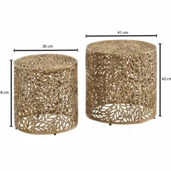 Lot de 2 tables d'appoint WARIN CHAMRAP-Skyport Online