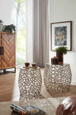 Lot de 2 tables d'appoint WICHIAN BURI-Skyport Hot