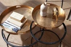 Lot de 2 tables d'appoint YALA-Skyport Outlet