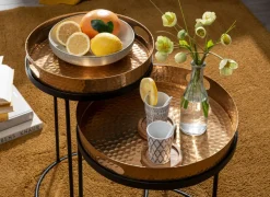 Lot de 2 tables d'appoint YALA-Skyport Outlet