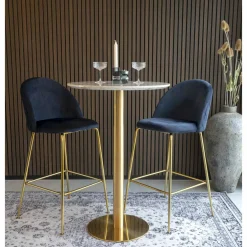 Lot de 2 tables de bar LAUSANNE