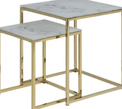 Lot de 2 tables gigognes ALISMA-Actona Discount