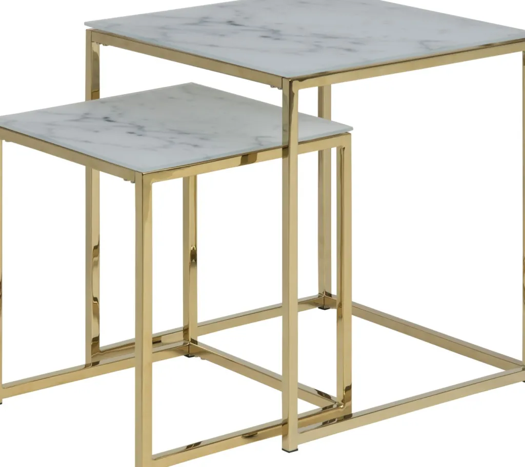Lot de 2 tables gigognes ALISMA-Actona Discount