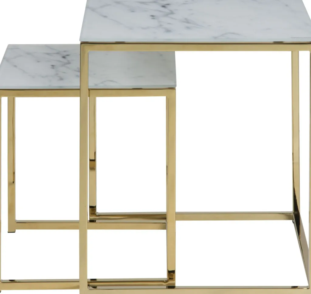 Lot de 2 tables gigognes ALISMA-Actona Discount