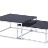 Lot de 2 tables gigognes C89S-Euro Tische Outlet