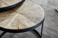 Lot de 2 tables gigognes DOI KIO RAI-MONG-Skyport Clearance