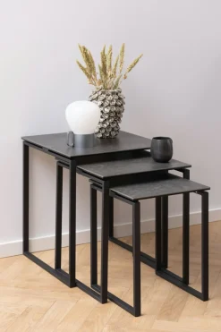 Lot de 3 tables gigognes KATRINE-Actona Clearance