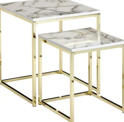 Lot de 2 tables gigognes LAMPHUN-Skyport Best