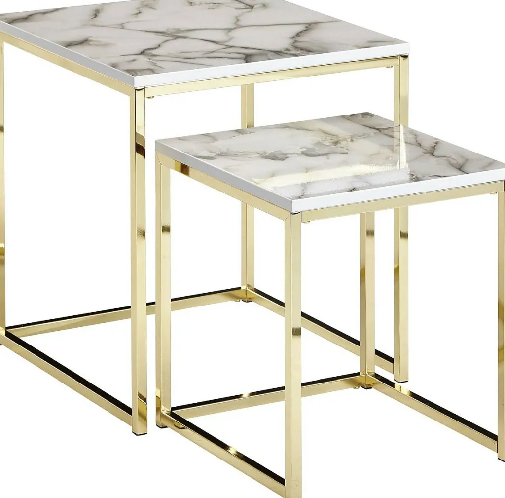 Lot de 2 tables gigognes LAMPHUN-Skyport Best