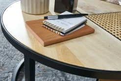 Lot de 2 tables gigognes LAMPANG-Skyport New