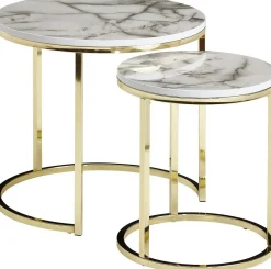 Lot de 2 tables gigognes LAM LUK KA