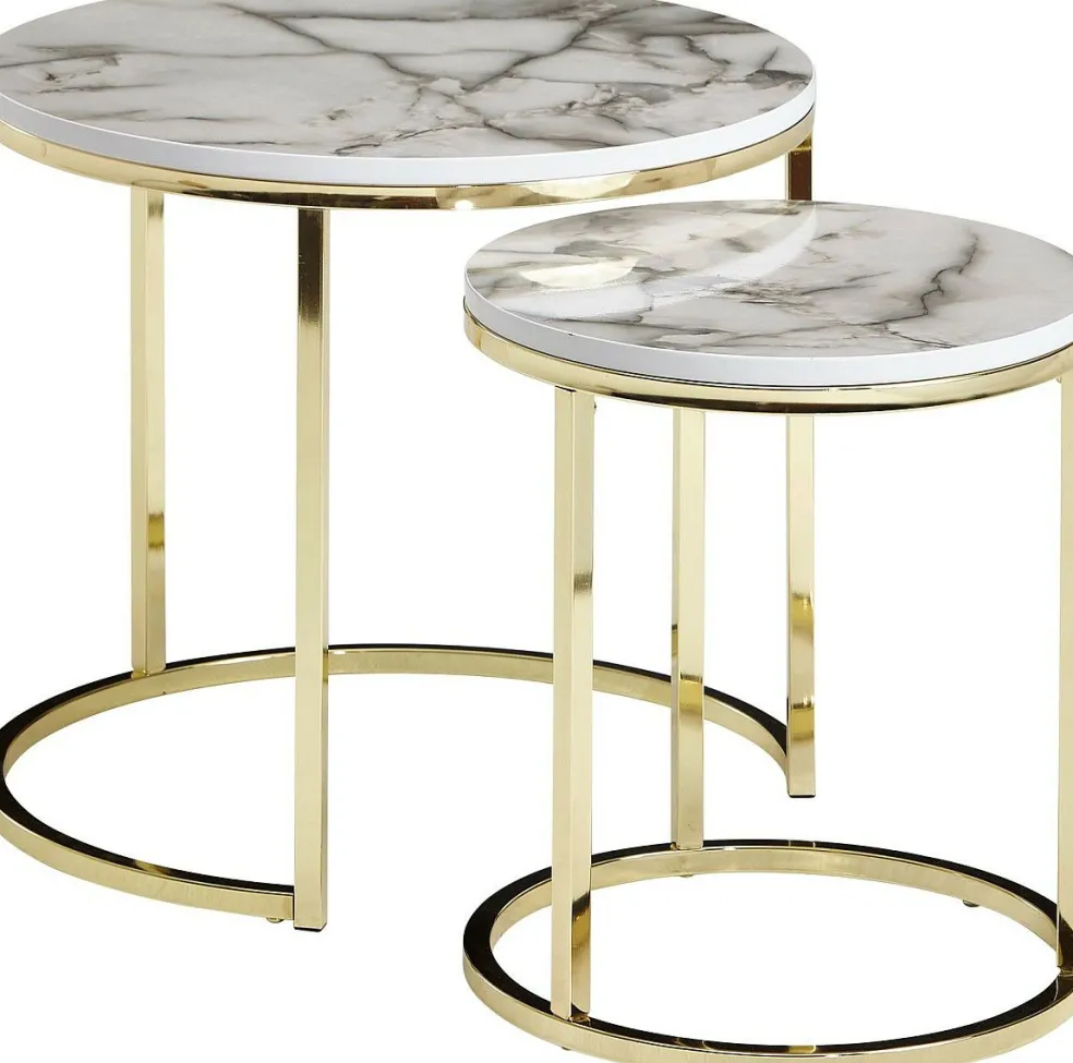 Lot de 2 tables gigognes LAM LUK KA