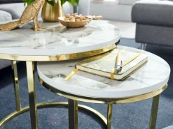 Lot de 2 tables gigognes LAM LUK KA