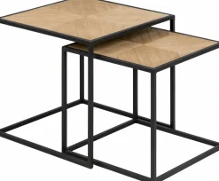 Lot de 2 tables gigognes ORTIZ-Actona Sale