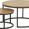 Lot de 2 tables gigognes SPIRO-Actona Clearance