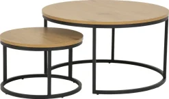 Lot de 2 tables gigognes SPIRO-Actona Clearance