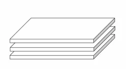 Lot de 3 tablettes amovibles PINAR 5850517-Pol-Power Clearance