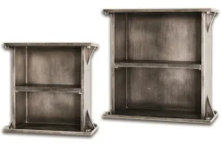 Lot de 2 étagères murales CARRIER-Haku Hot