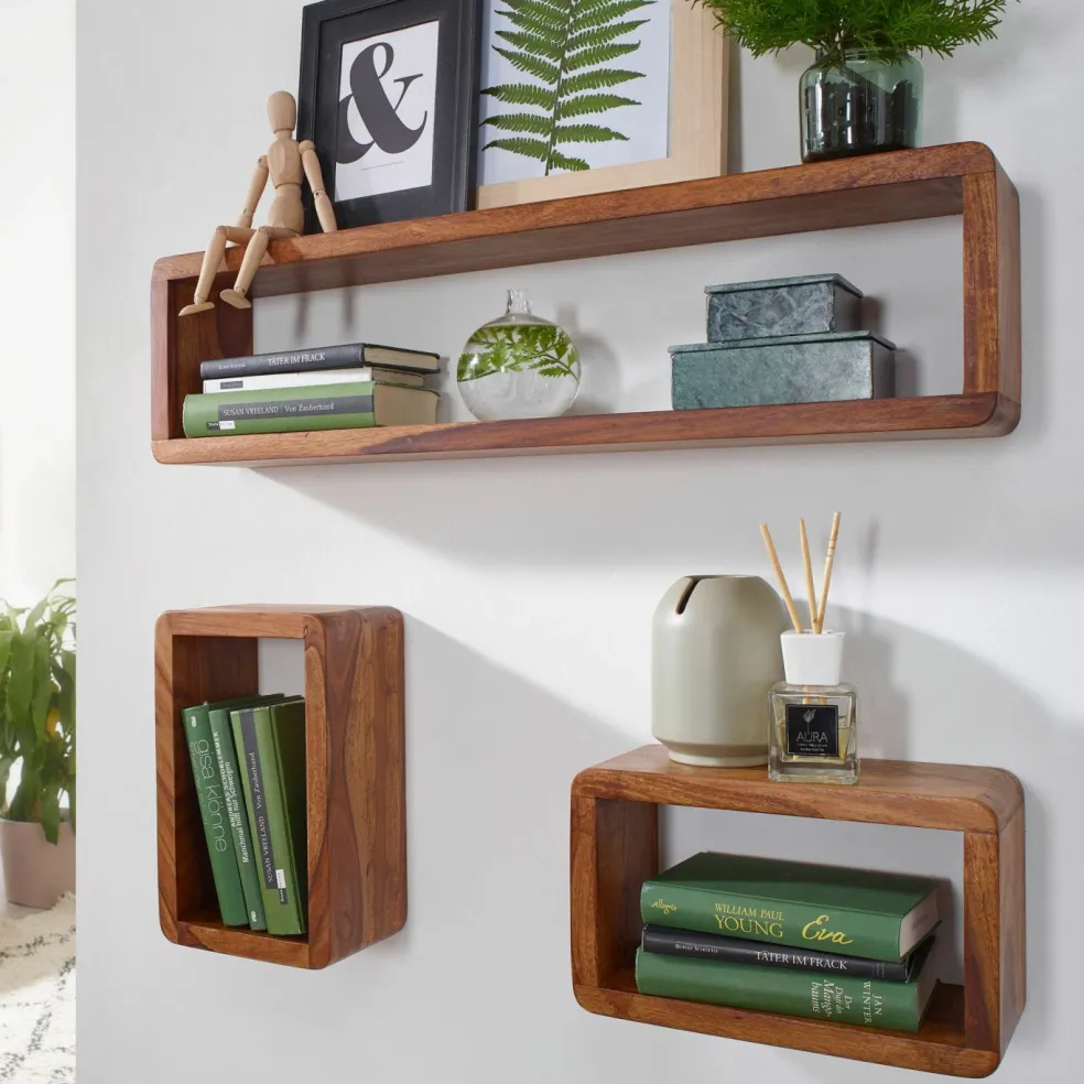 Lot de 3 étagères murales NEVADO DE TUCO