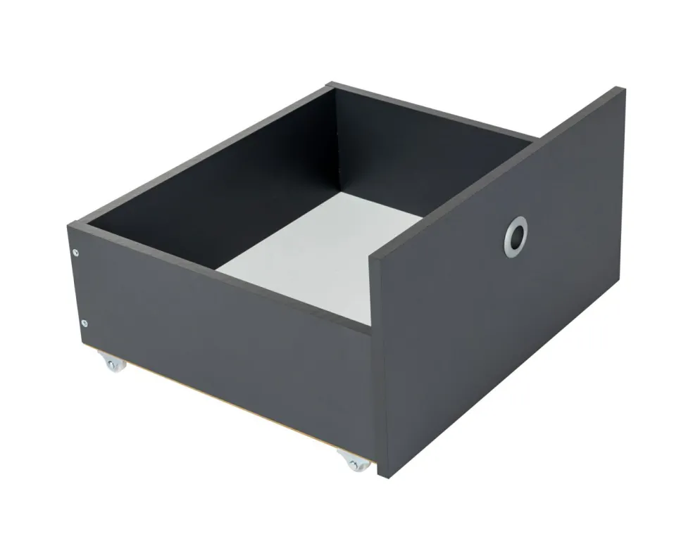 Lot de 3 tiroirs à roulettes ALESSIA