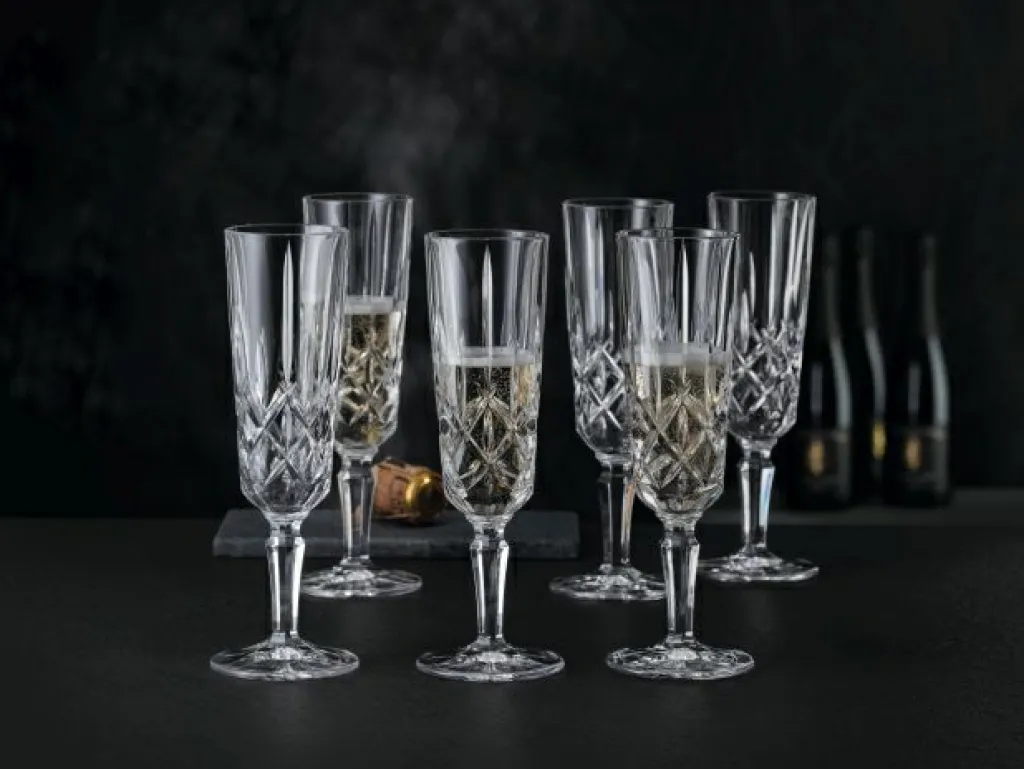 Lot de 6 verres à champagne NOBLESSE-Nachtmann New